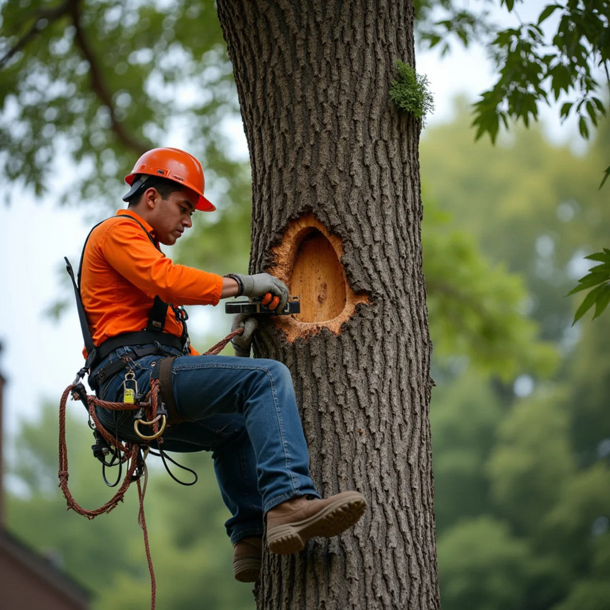 Safety protocols and risk prevention regarding does insurance cover tree removal illinois