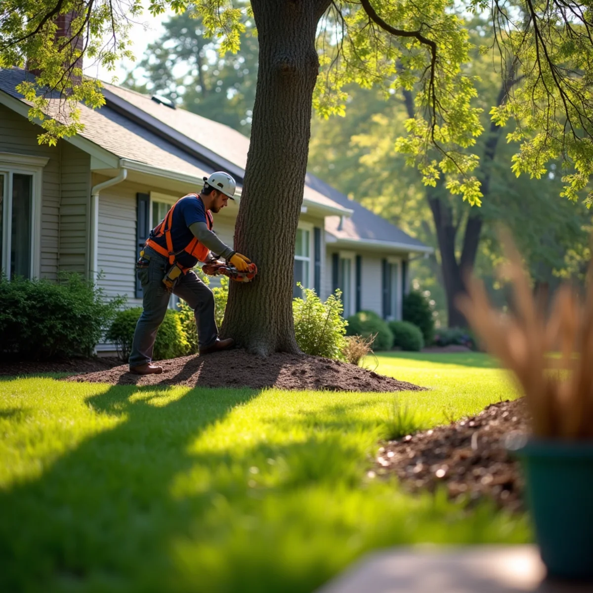Successful property outcome and pristine grounds regarding does insurance cover tree removal illinois