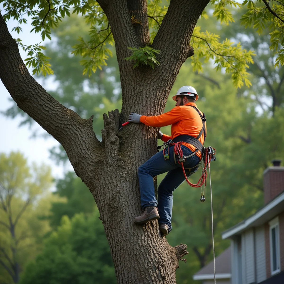 Safety protocols and risk prevention regarding signs a tree is dangerous