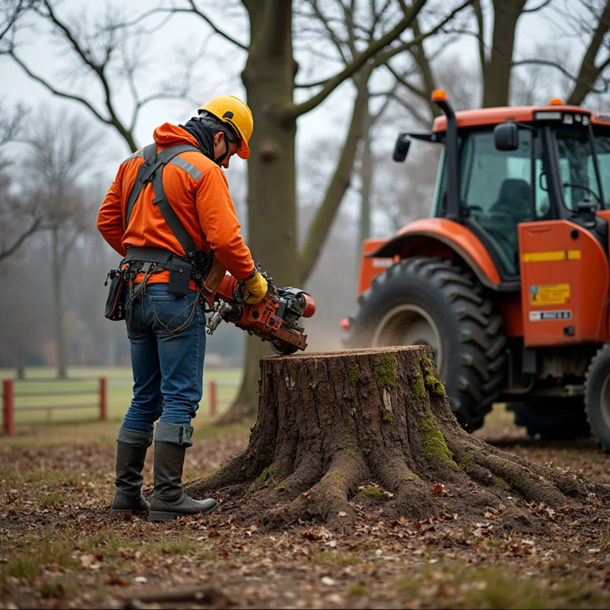 Stump Grinding Cost in Springfield, IL: Per-Inch Pricing Explained