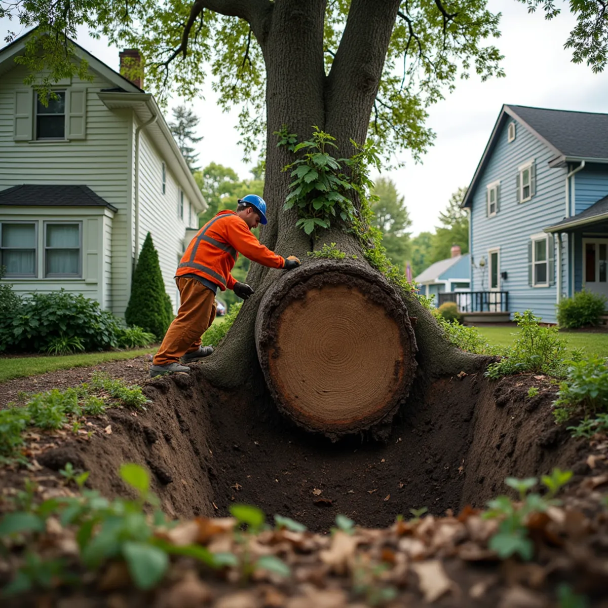 Uprooted Tree After a Storm: Root Ball, Crater and Cleanup Guide