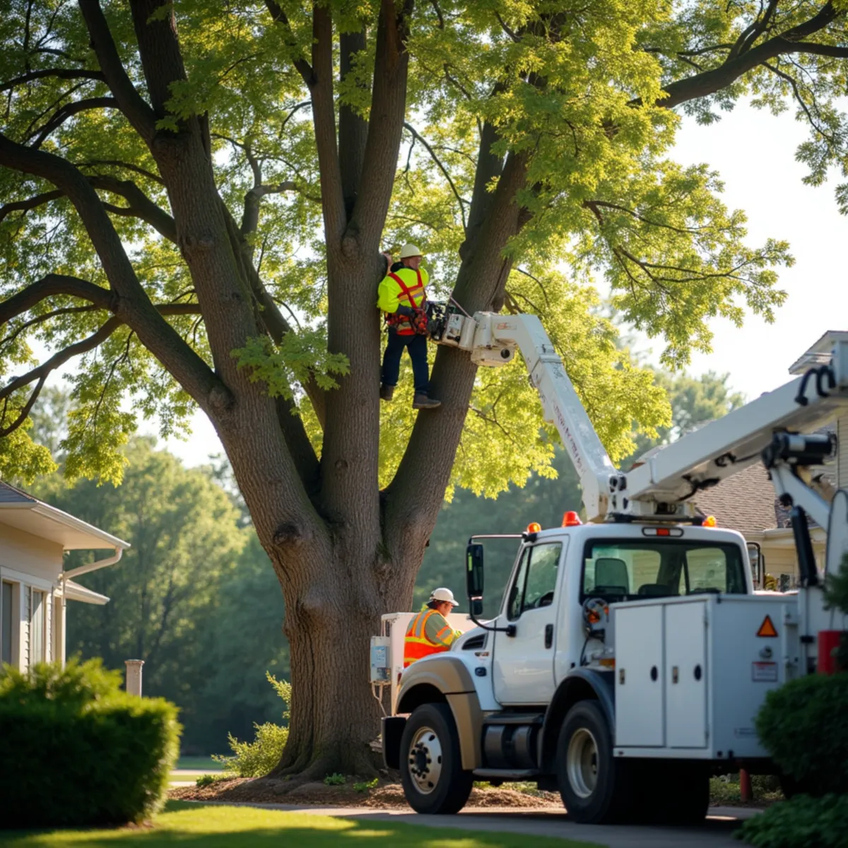 Tree service and stump grinding in Williamsville IL