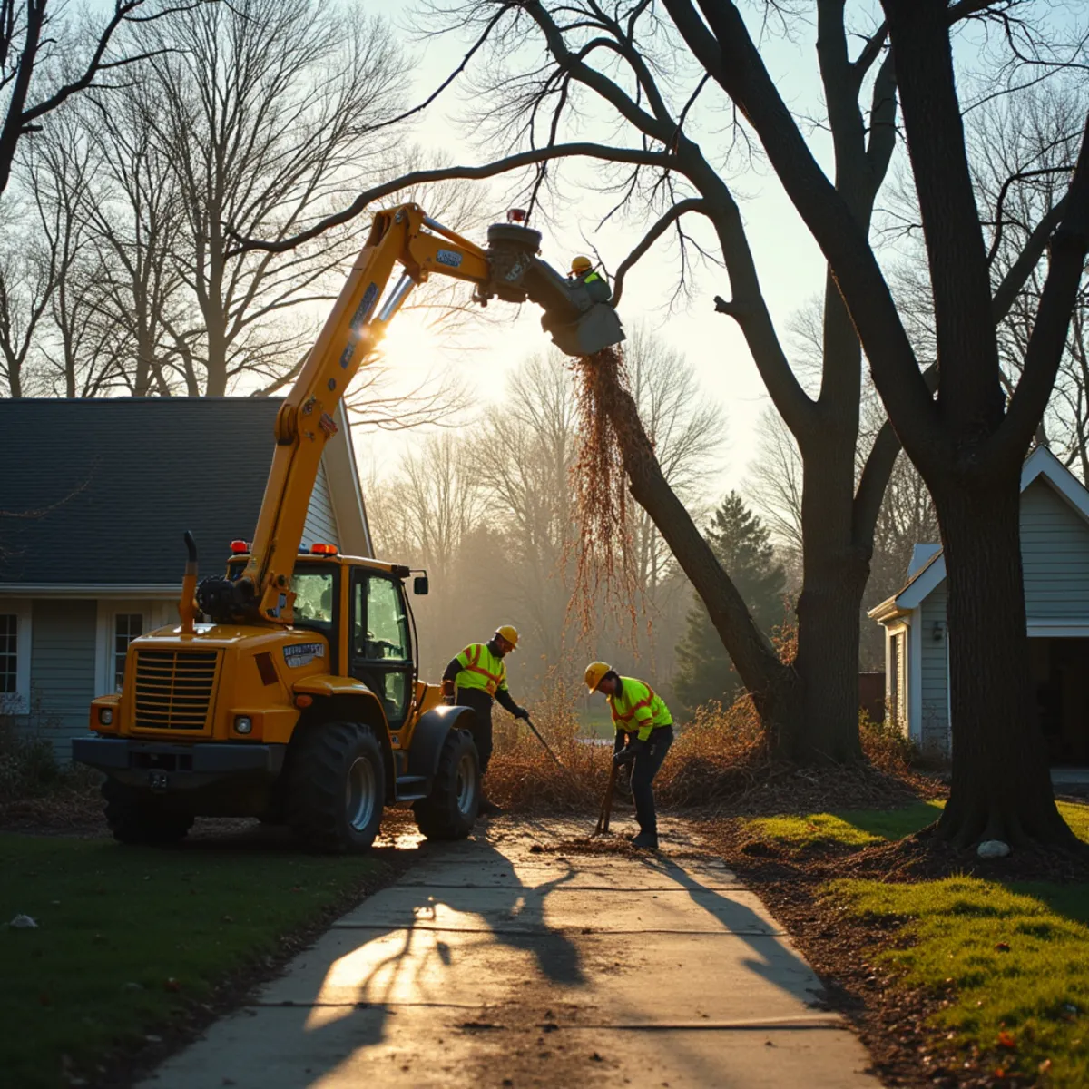 Storm Damage Tree Cleanup in Springfield IL