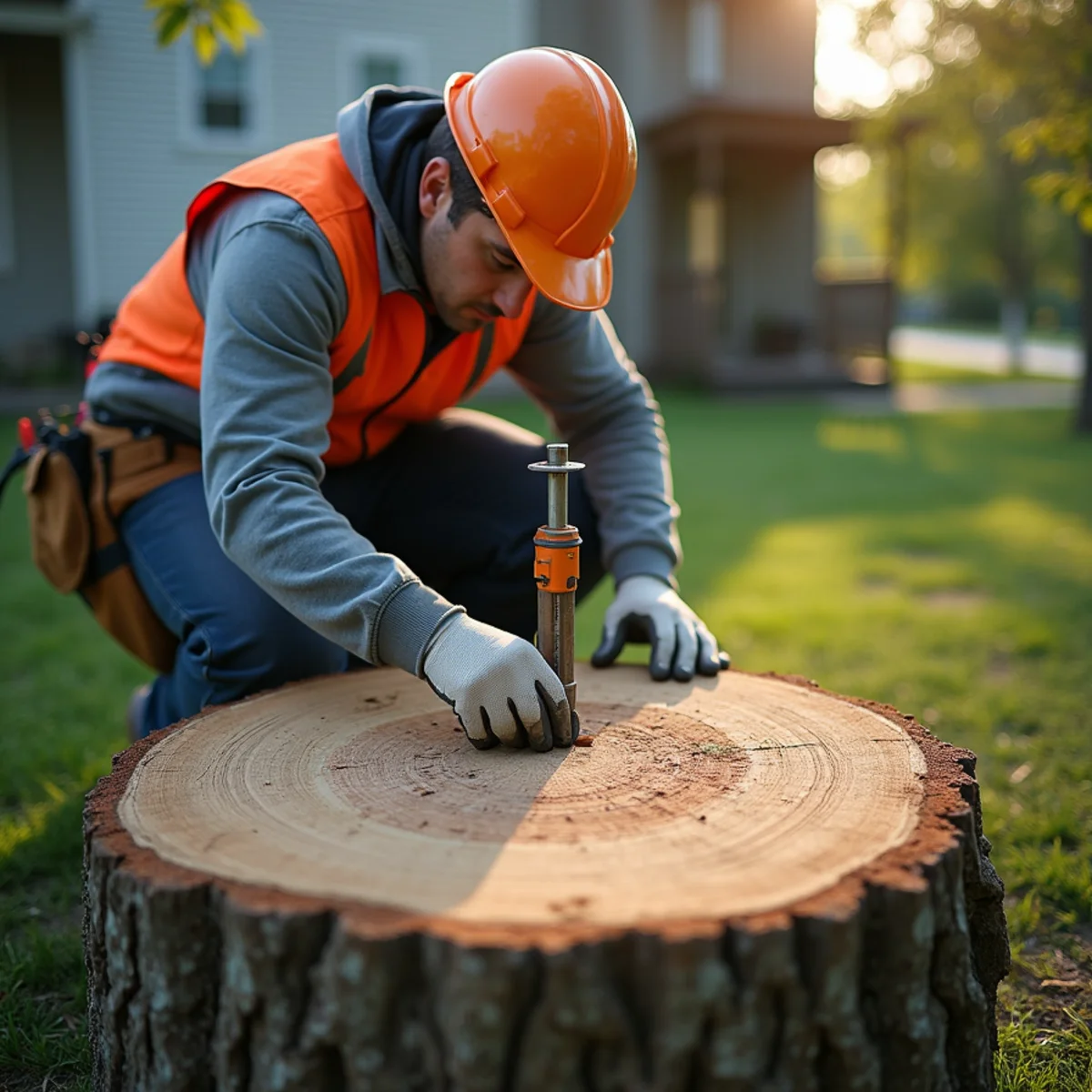 Initial safety inspection and assessment for Stump Grinding in Springfield